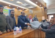 পীরগঞ্জে মৎস্যজীবীদের মাঝে কম্বল বিতরণ